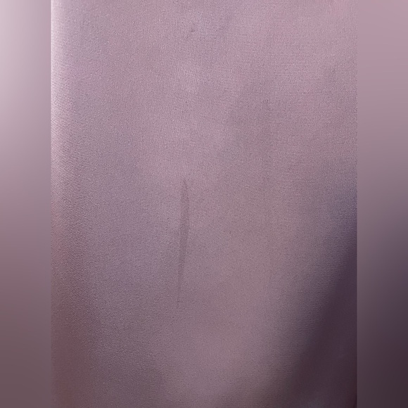 Azazie Valerie Stretch Satin Dress in Vintage Mauve- size 4-6 (custom made) - Picture 8 of 9